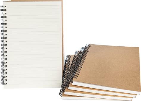 Spiral Notebook, 5 Packs Soft Cover Notebook with India | Ubuy