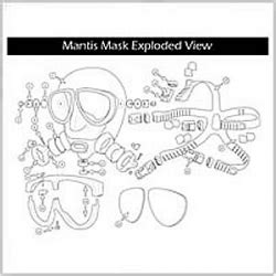 Mantis Mask Parts