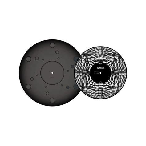 Oyaide BR-12 Turntable Mat Stroboscope & Overhang Gauge — The Audio Co.