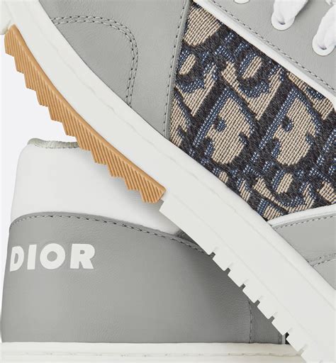 Sneaker bassa B27 Uptown per bambini Pelle di vitello liscia grigia e ...