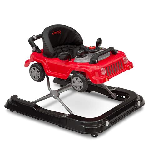Amazon.com: Jeep Classic Wrangler 3-in-1 Grow with Me Walker by Delta Children, Red : Everything ...