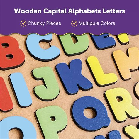 Alphabet Letters Uppercase Chunky Puzzle 3+ Years – YaY Play