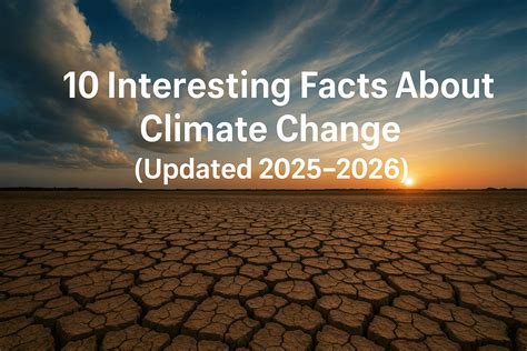 10 Interesting Facts About Climate Change Updated 2025–2026 - Climate ...