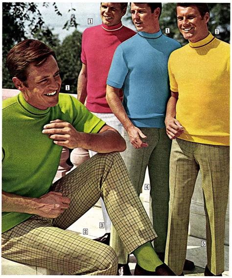 60s Men's Outfits - 1960s Clothing Ideas | 60s men, 60s mens fashion ...