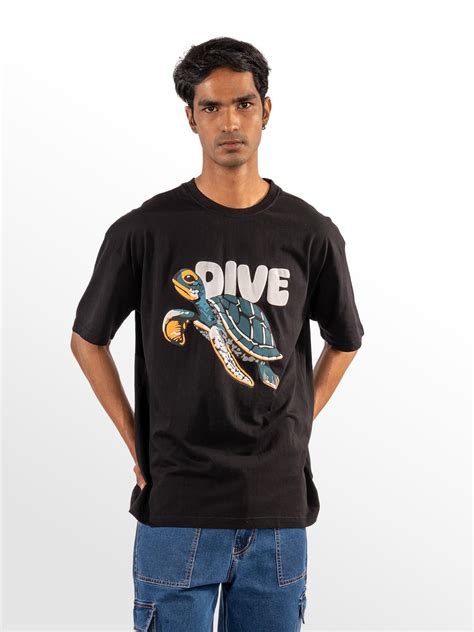 Dive Oversized T-shirt – Eszett