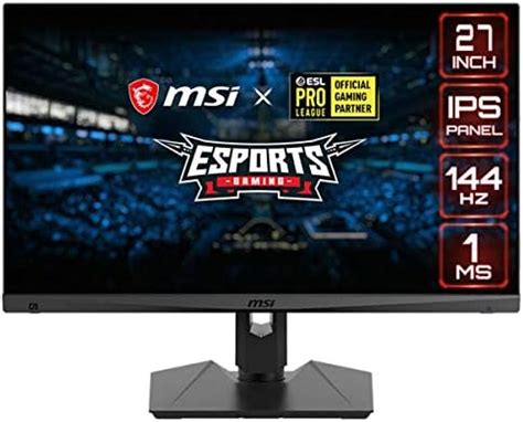MSI Full HD Gaming RGB Non-Glare Super Narrow Bezel 1ms 1920 x 1080 ...