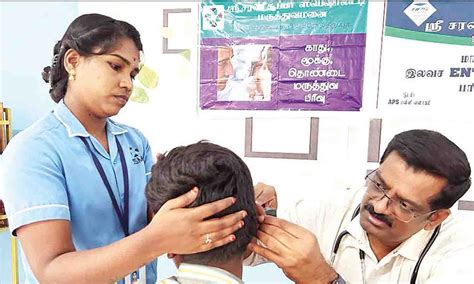 ஸ்ரீ சரண் சூப்பர் ஸ்பெஷாலிட்டி மருத்துவமனை சார்பில் காது, மூக்கு ...