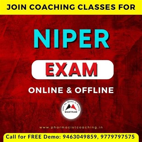 Best NIPER Coaching