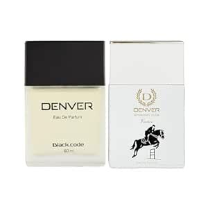Buy DENVER Black code & Victor Perfume For Men - 60ML, Pack of 2 ...