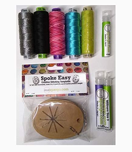 Buy Sue SpargoBasics Sampler Pack for Applique - 1 Spool Each of Ellana ...