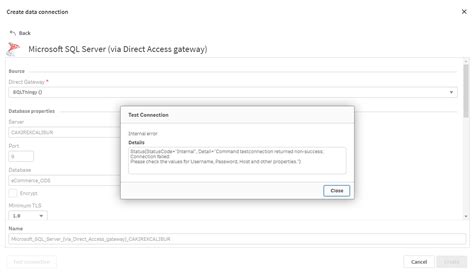 Image result for MS SQL Connection Error