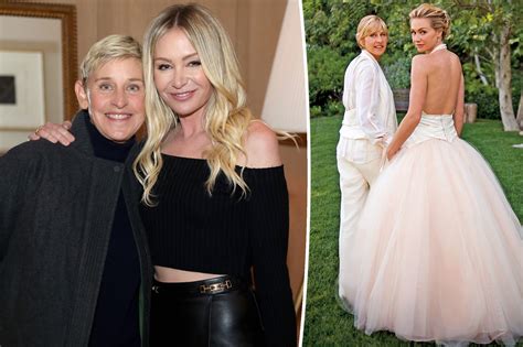 Portia De Rossi And Ellen Wedding Photos