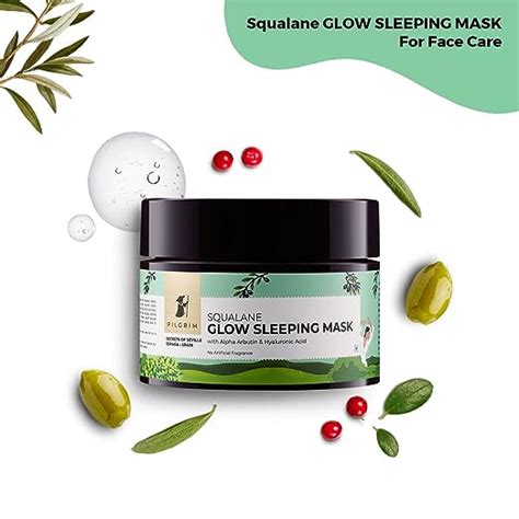 Buy Pilgrim Squalane Glow Sleeping Mask - 50gm Online at Best Price in ...
