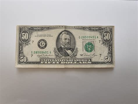 American 50 Dollar Bill
