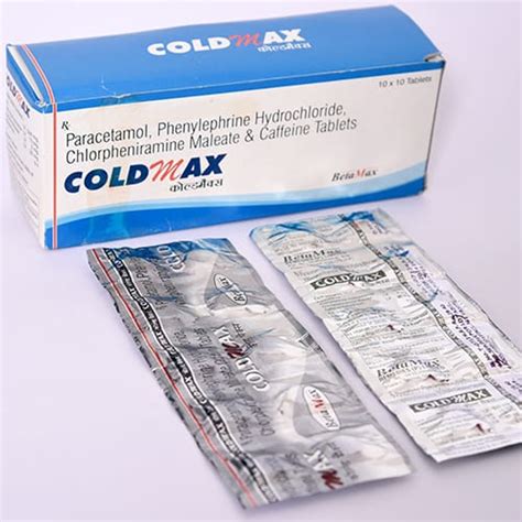 COLDMAX Tablets BetaMax Remedies Pvt. Ltd.