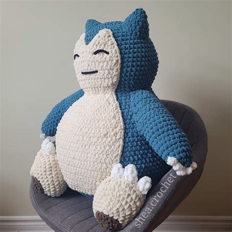 Crochet Snorlax Pattern Free - Global Hobby Guru