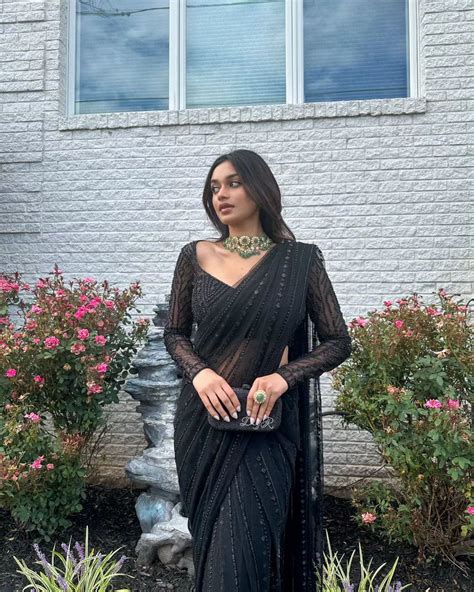 Beautiful Black Color Sequence Embroidery Work Saree – RangVastra.com