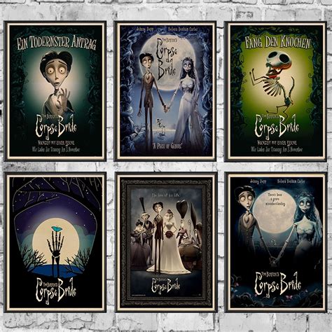 Image result for Tim Burton Corpse Bride Poster