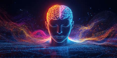 Digital mind a representation of human thought | Premium AI-generated image