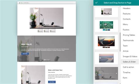 Image result for HTML/CSS Text Section Slider