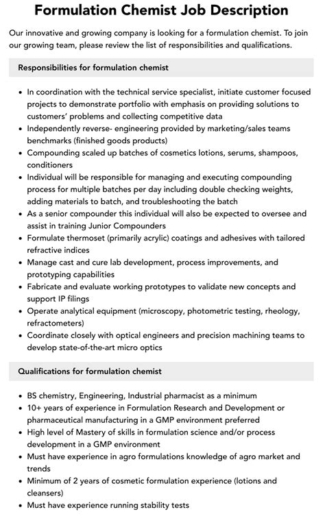 Image result for Formulation Development Jobs