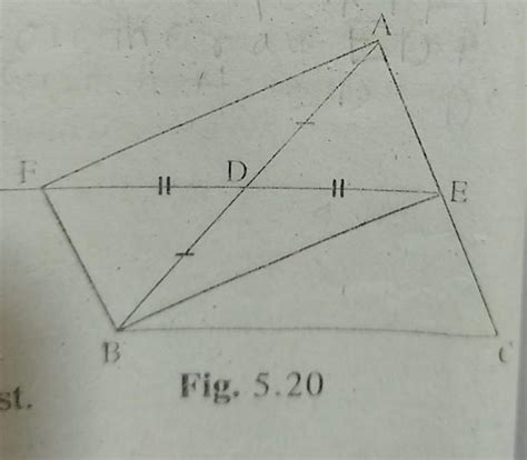 Ex (2) Points D and E are the midpoints of side AB and side AC of A ABC ...
