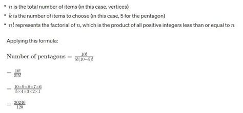 How many pentagons can be drawn by joining the vertices of a polygon ...