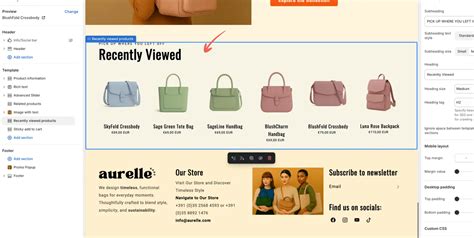 Recently Viewed Pages 的图像结果