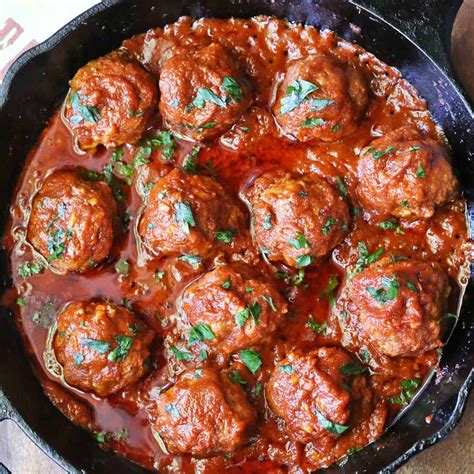 Easy Spicy Meatballs Recipe - Healthy Recipes Blog