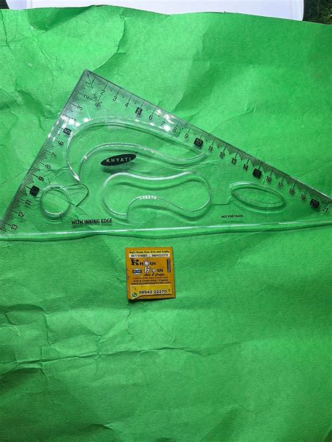 Prime set square with inking edge – KnowHowArtCraft