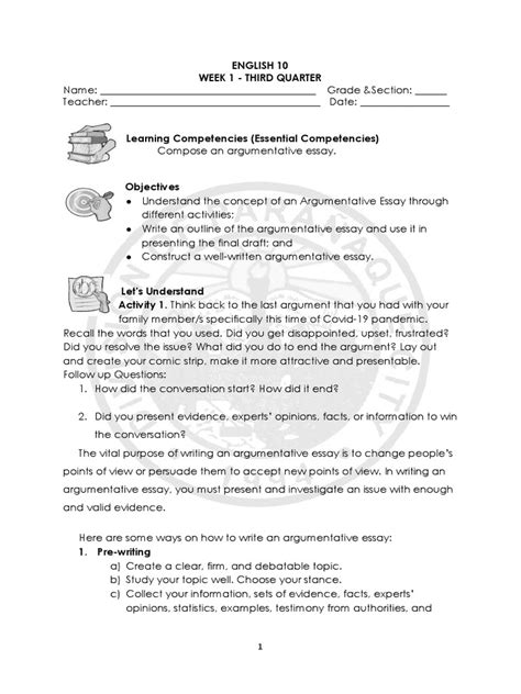 Image result for Assignment Class New 10 Week 5 English First