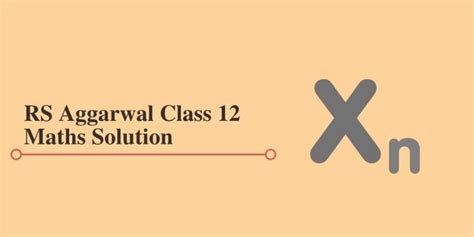 RS Aggarwal Class 12 Math Solutions 的图像结果