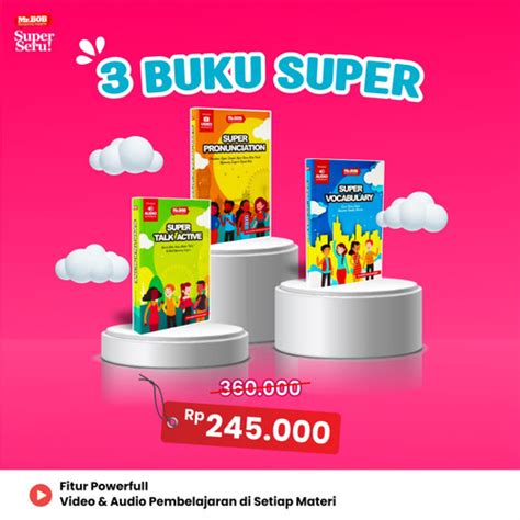 Jual Paket 3 Buku Jago Ngomong Bahasa Inggris Mr Bob Kampung Inggris ...