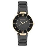 Anne Klein Quartz Analog Black Dial Ceramic Strap Watch for Women NEAK ...