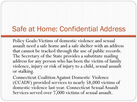 Image result for Safe at Home Program