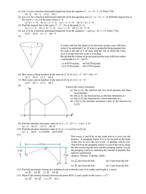 Image result for Sample Calculus Question