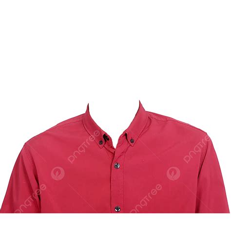 Plain Formal Red Shirt, Plain Red Shirt, Red Shirt, Shirt PNG ...