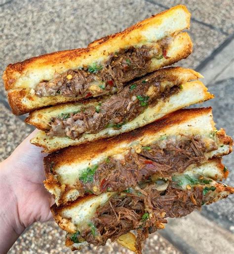 Who wants some juicy Birria (Goat Meat) Grilled Cheese! - Dining and ...