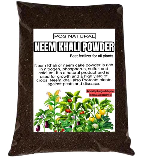 Generic Organic Neem Khali Powder for Plants/Trees/Soil - 1kg : Amazon ...