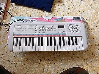 Yamaha Remie PSS-E30 37-Key Portable Mini Keyboard, White : Amazon.in ...
