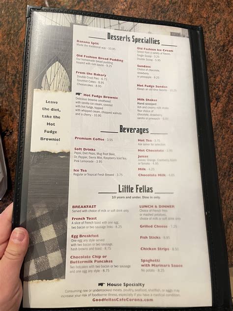 Goodfellas Cafe - Corona, CA | Review & What to Eat