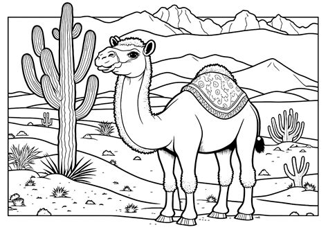 Desert Animals Coloring Pages