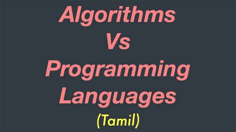 Image result for Algorithm Explain Tamil