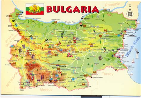 Bulgaria: Map of Bulgaria
