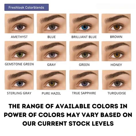 Freshlook Colorblends Contact Lenses - Optikers.pk
