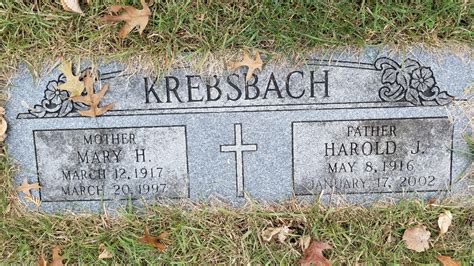 Harold Joseph Krebsbach (1916-2002) - Find a Grave Memorial