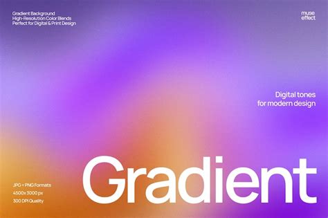 Vibrant gradient background for modern digital and print design ...