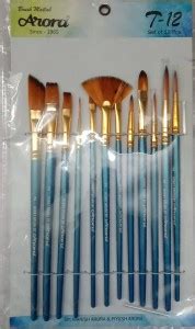 Flipkart.com | RSB Arora T-12 Artist Brush (Set of 12 Pc)