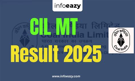 CIL MT Result 2025 Out Soon, Download Scorecard, Expected Cut Off