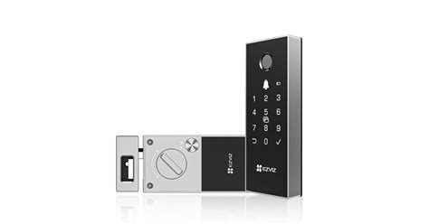 EZVIZ DL03 PRO Smart Rim Door Lock| Fingerprint Unlocking|Remote App ...